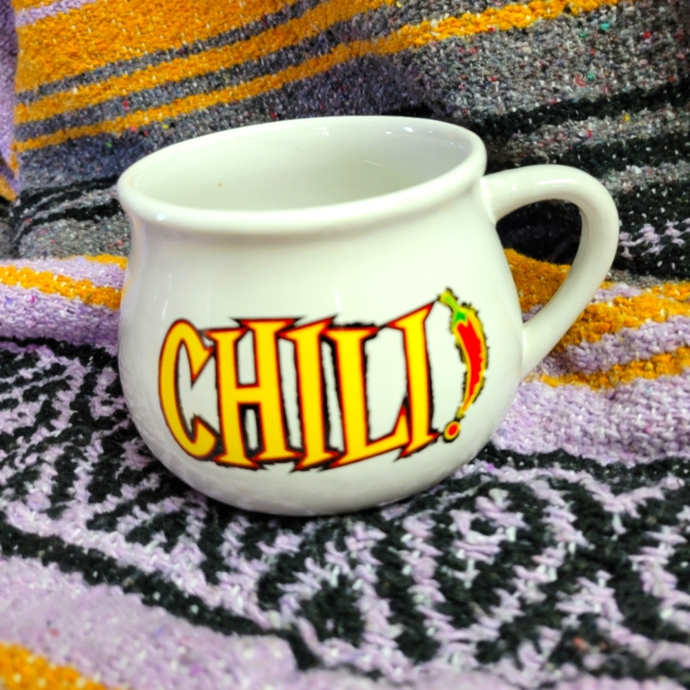 Houston Harvest chili mug ceramic new condition